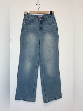 Juicy Couture wide leg jeans , sz : 29